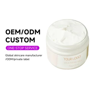 OEM ODM Facial Masks Collagen Gel Hydrating Transparent Moisturizing Firming Sleeping Skin Care Face Salicylic Acid Mud Mask