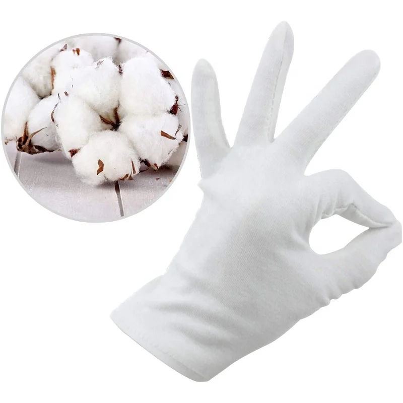 breathable cotton gloves