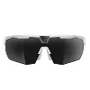Blanco con lentes grises