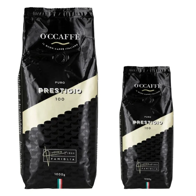 Highest Made In Italy Quality 100% Arabica Middle Roast Espresso Coffee Beans For Coffee Shops