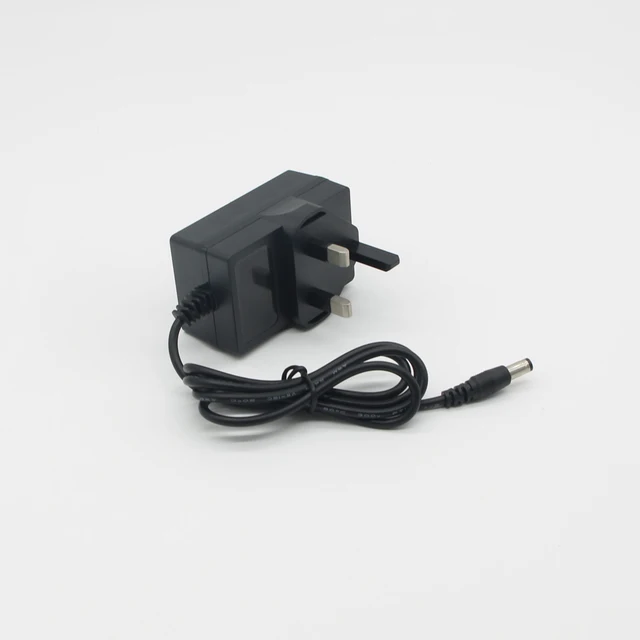 UK Plug 5V1A Switching Power Adapters 5W DC AC Power Supply for Desktop CCTV & Router-50/60Hz Frequency 12V Output Voltage