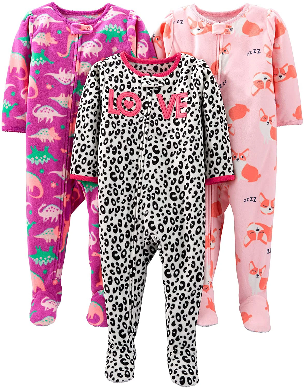 Pijama Polar Bebe Baby 2-Pack Neutral Simple Joys By Carter's