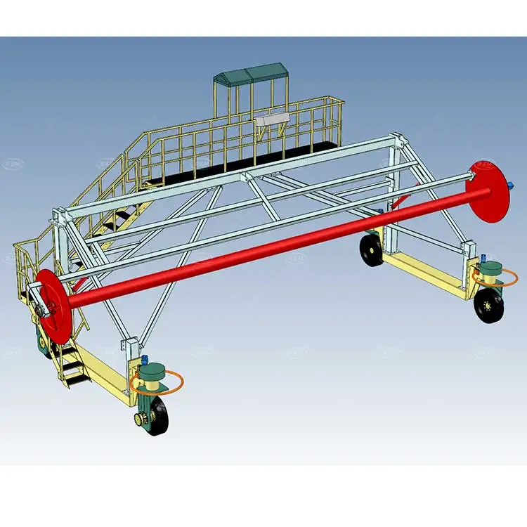 Compost Fertilizer Making Machine Food Waste to Organic Fertilizer Compost Machine Compost Windrow Cover Roller