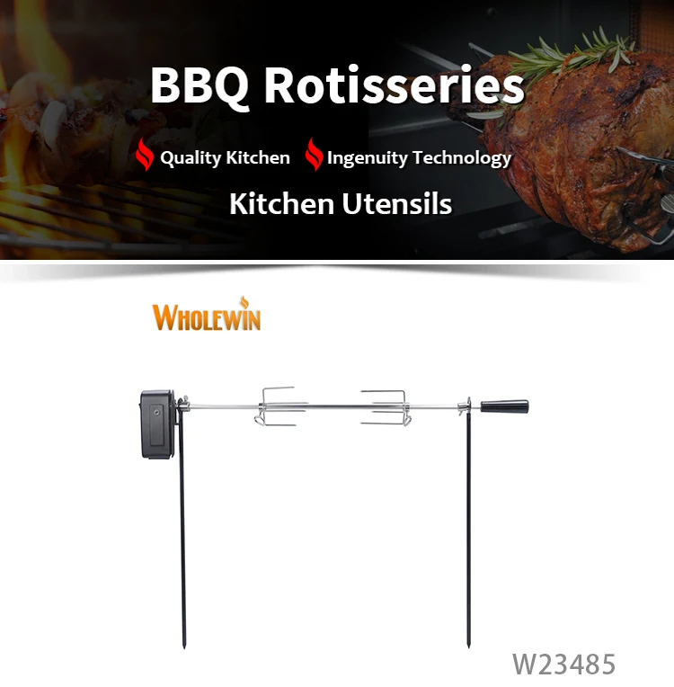 Rotis Kit Universal Roaster Rotis Kit BBQ Rotisserie Kit Electric Rotisserie for ...