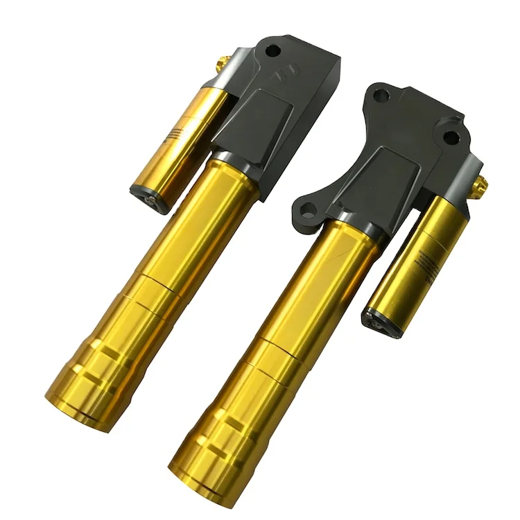 
 Хорошие характеристики CNC Запчасти для мотоциклов MIO амортизатор золотой цвет  