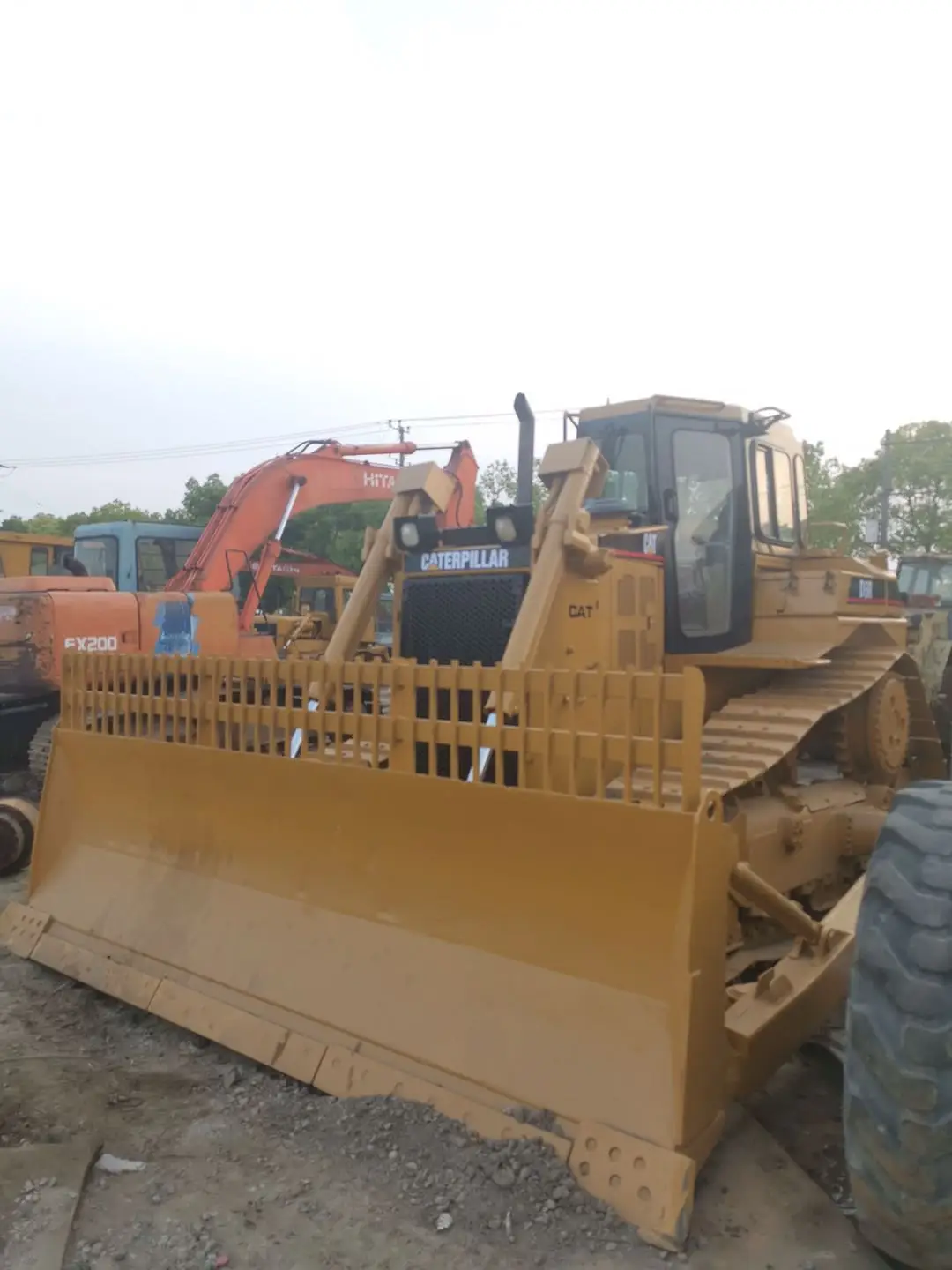 Б/у бульдозеры cat d6r, оригинальные японские б/у Гусеничные бульдозеры cat d6r, бульдозер на продажу