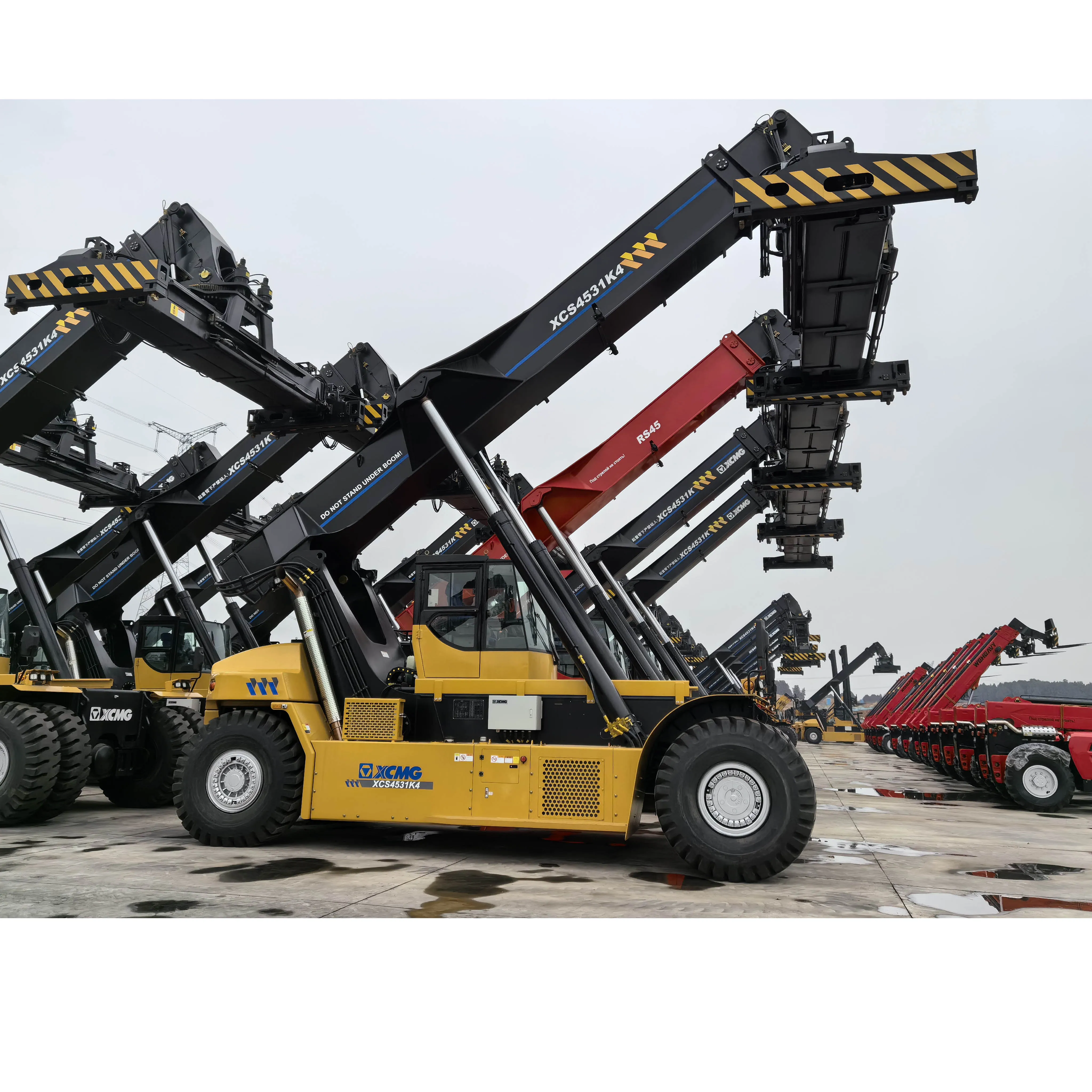 顶级品牌xcs4531k 45吨reach堆垛机,适用于价格优惠的集装箱,在亚洲很