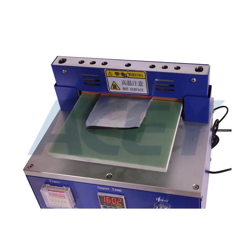 Portable Lab Lithium Polymer Battery Heat Top-Side Sealer Sealing Machine for Pouch Cell