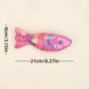 Rose-red iridescent fish