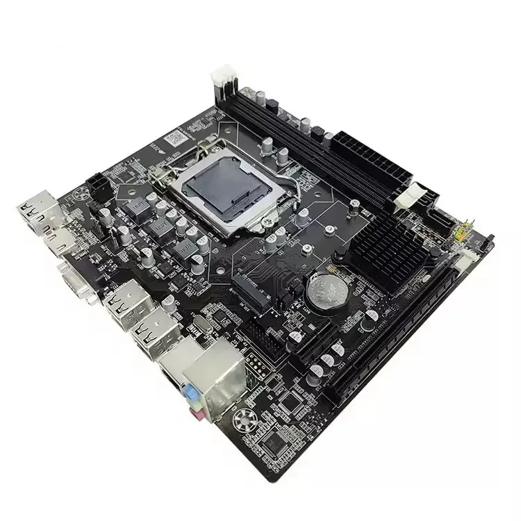 New Desktop Computer Motherboard LGA 1155 Pc Mainboard H61 DDR3 with Best Price for I3/I5/I7 Series 