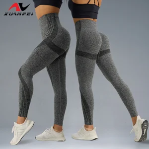 2026 Gym Wear Womens Butt Lift Brazilian Ribbed Custom Pilates Clothing Seamless Leggings