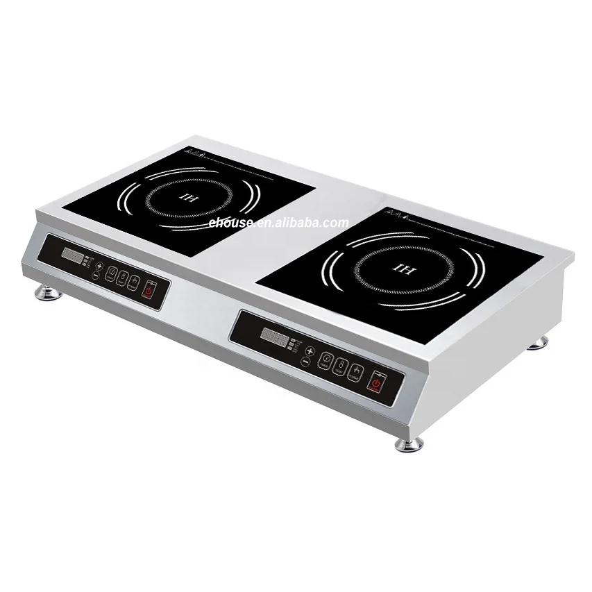 High Power Burner 3500W Induction Stove Cooktops Stovetop Profesional  Double Electric Commercial Induction Cooker