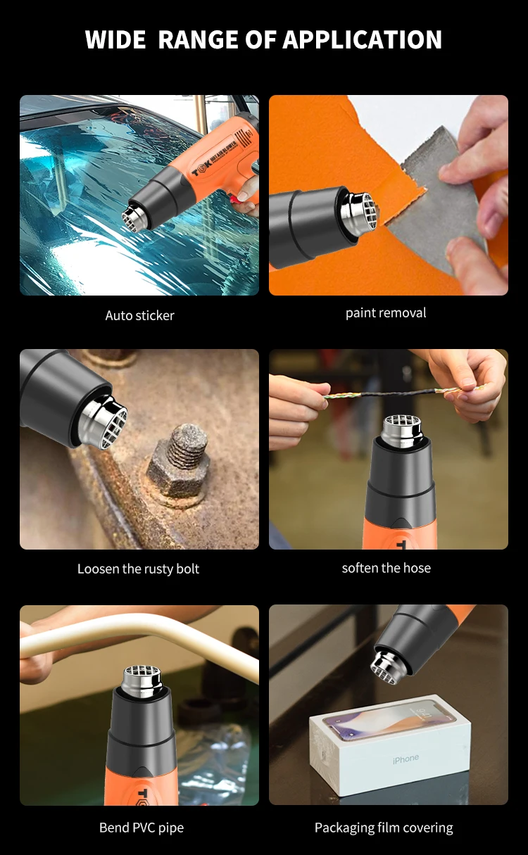 Tgk Custom Hot Air Blower Shrink Propane Industrial Heat Gun For Shrink Pvc Buy For Mobile