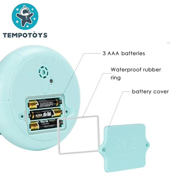 Детский Электрический мультфильм вращающийся стакан игрушка Ванна Подводные игрушки для ванной