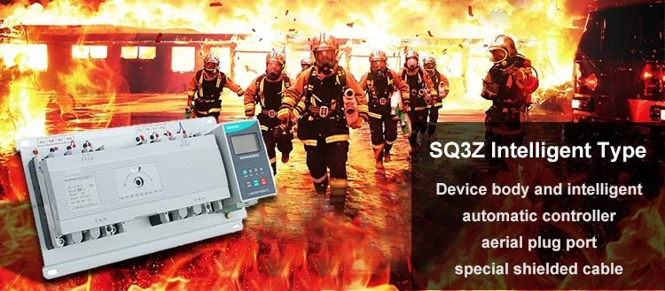 SQ3Z Series Manual Electrical Changeover Switch 400A ATS