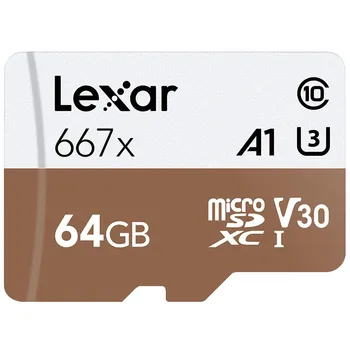 wholesale 667x Lexar Sd Card Memory cards and flash drives Class 10 256gb HS-I For 1080p Full-HD 3D 4K Video