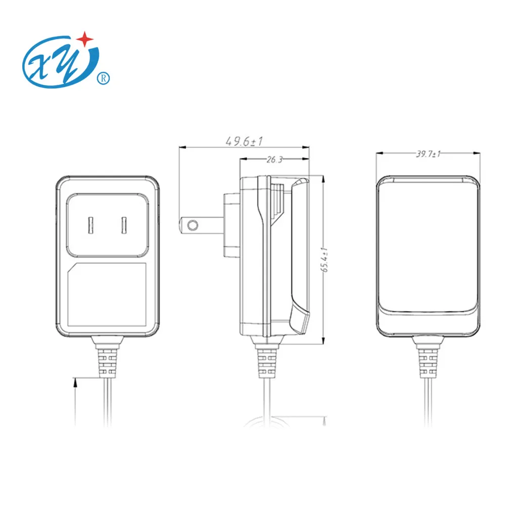 Японский адаптер 12 в ма ac dc адаптер питания