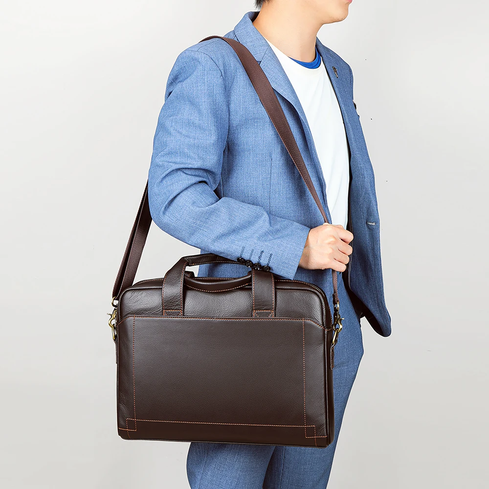 マラント5006ビジネスエグゼクティブバッグメンズ本革ラップトップ