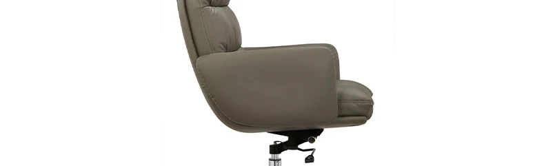 Comfortable executive swivel wheels leather mesh furniture black rolling ergonomic office chair furniture sillas