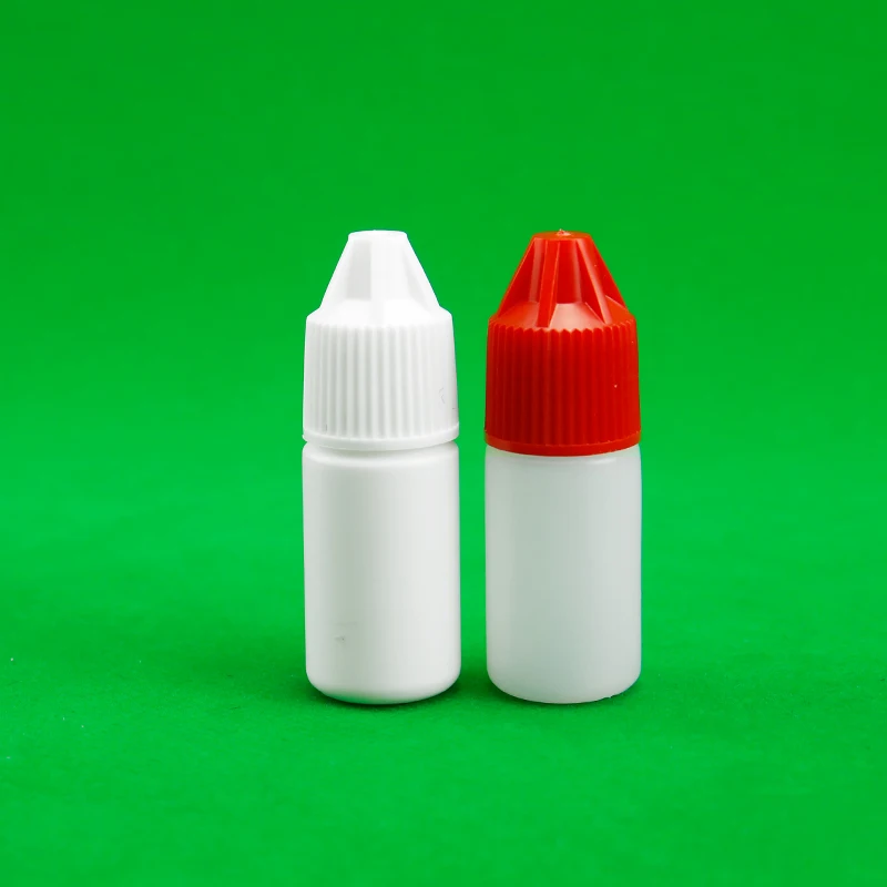 plastic 2ML 5ml Nail glue bottle