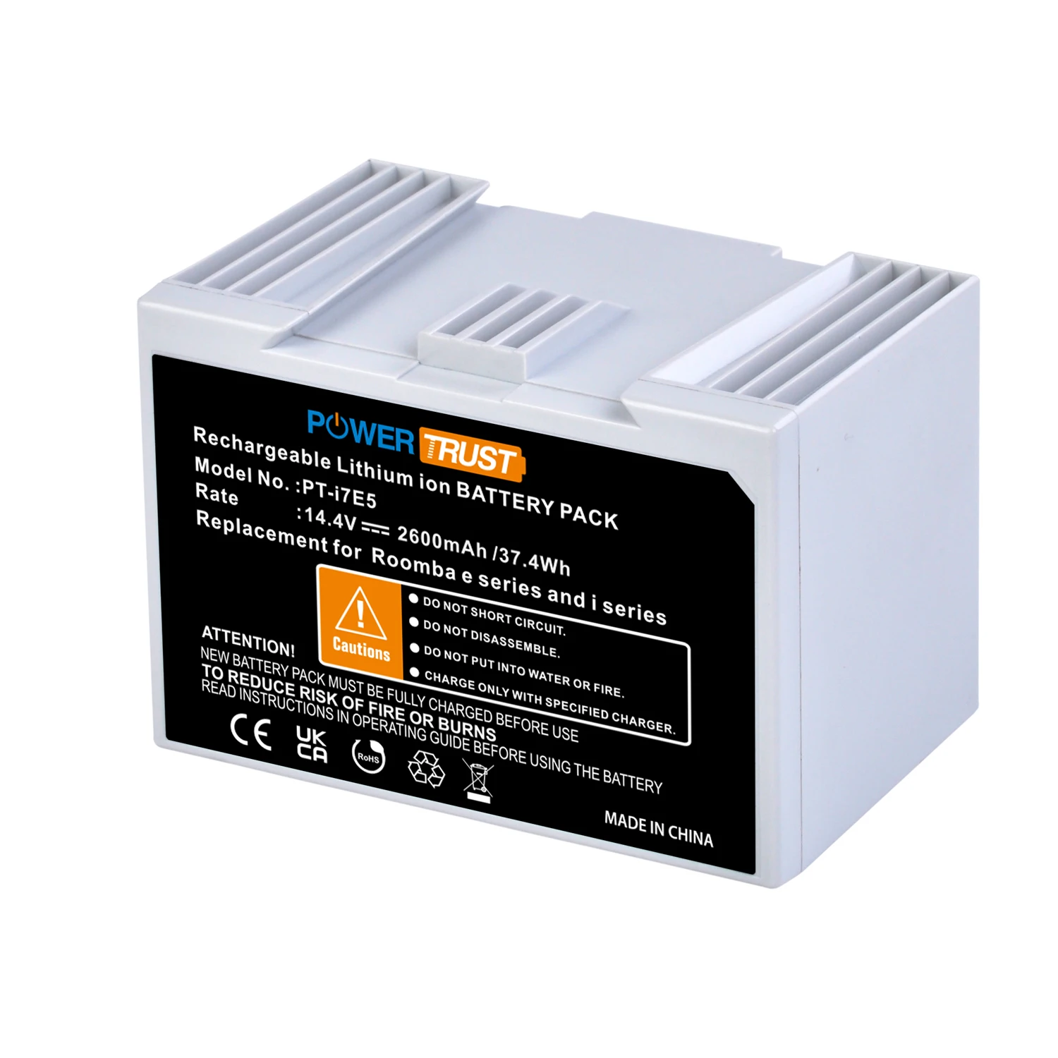 Lege med reaktion PEF Vacuum Cleaner Batteries For Irobot Roomba E5 E6 I7 I7+ I8,7150 7550 5150  E5150 E515020 E5152 E5154 E5158 And Abl-d1 Battery - Buy Vacuum Cleaner  Batteries,14.4v Vacuum Cleaner Battery,14.4v Ni-mh Battery Pack