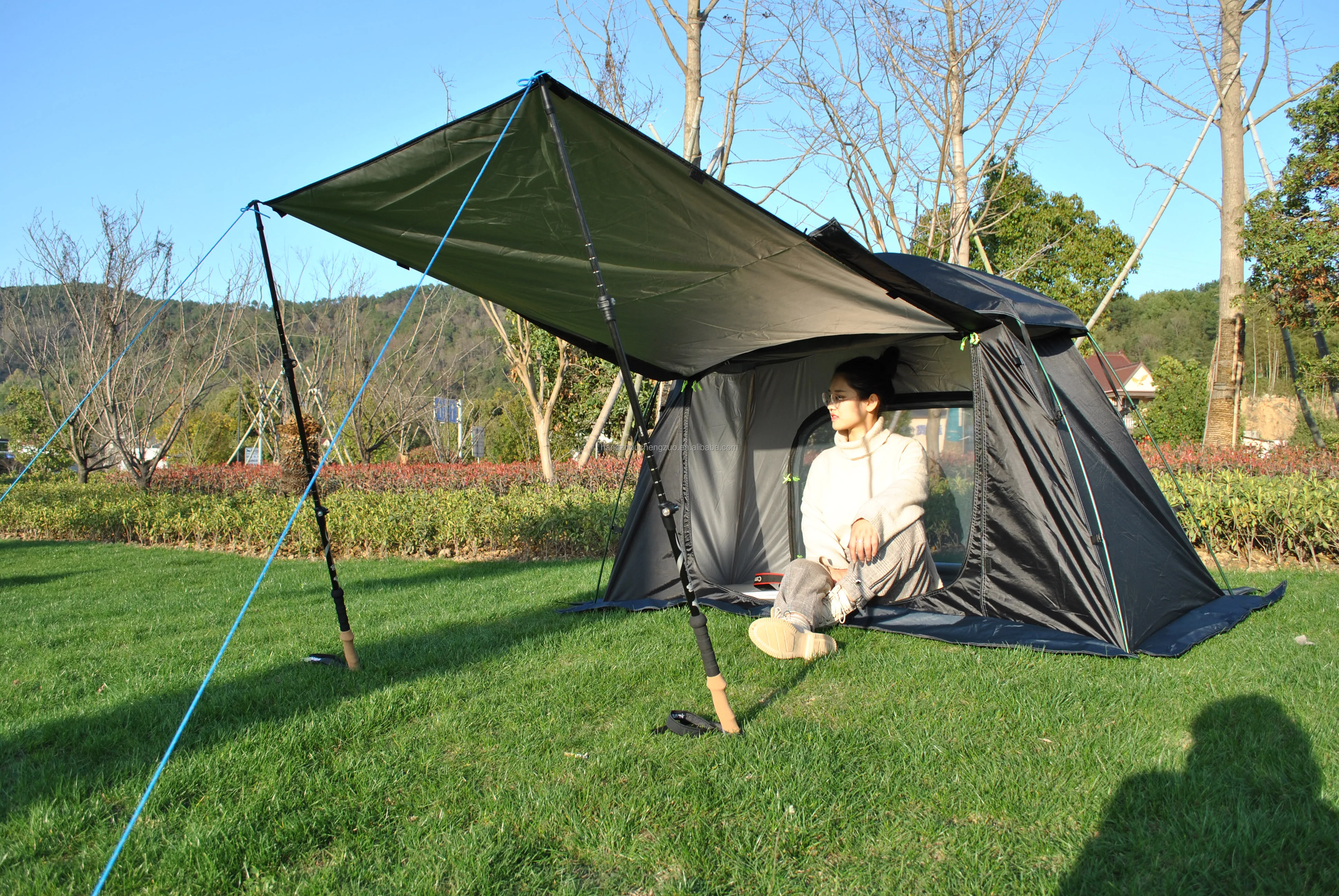 1 Person Folding Off The Ground Camping Sleeping Bed Tent Cot,Camping ...