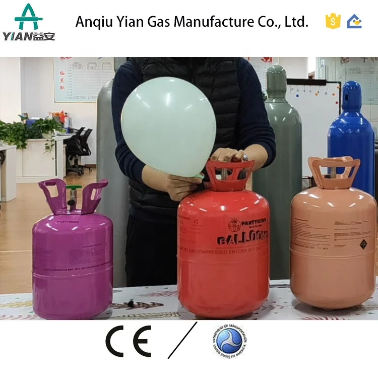 Best Selling Promotional Price 99.99% Helium Gaz 30LB Helium Gas For Balloons 30Pcs