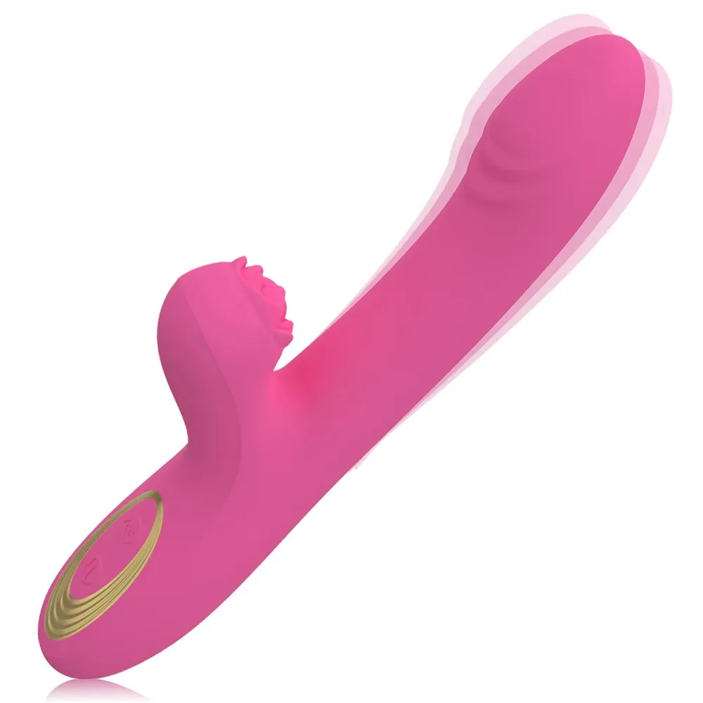 dildos mit vibration Rabbit Thrusting Dildo Vibrator with Anal Beads – inJOYout main image 1