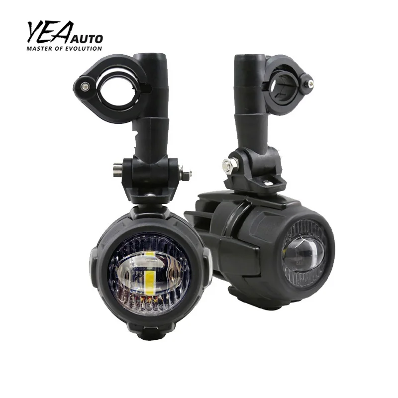 YA-BM1 Sürücü Işık Takımı Motosiklet LED Sis Lambası Nokta Lambası Evrensel Arama Işığı BMW R1200GS ADV F800 Spot Işığı