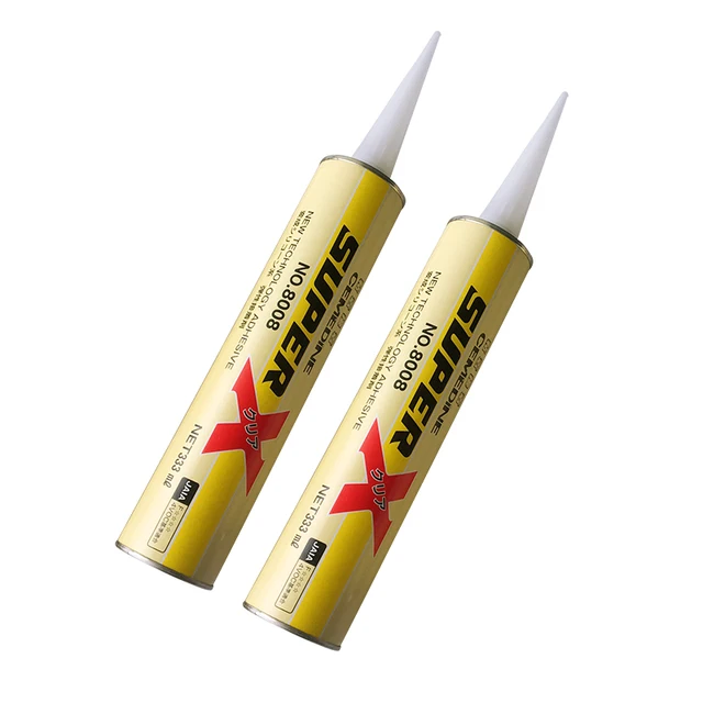 Brand New Cemedine Super X 8008 Adhesive Glue Adhesives & Sealants Black white transparent