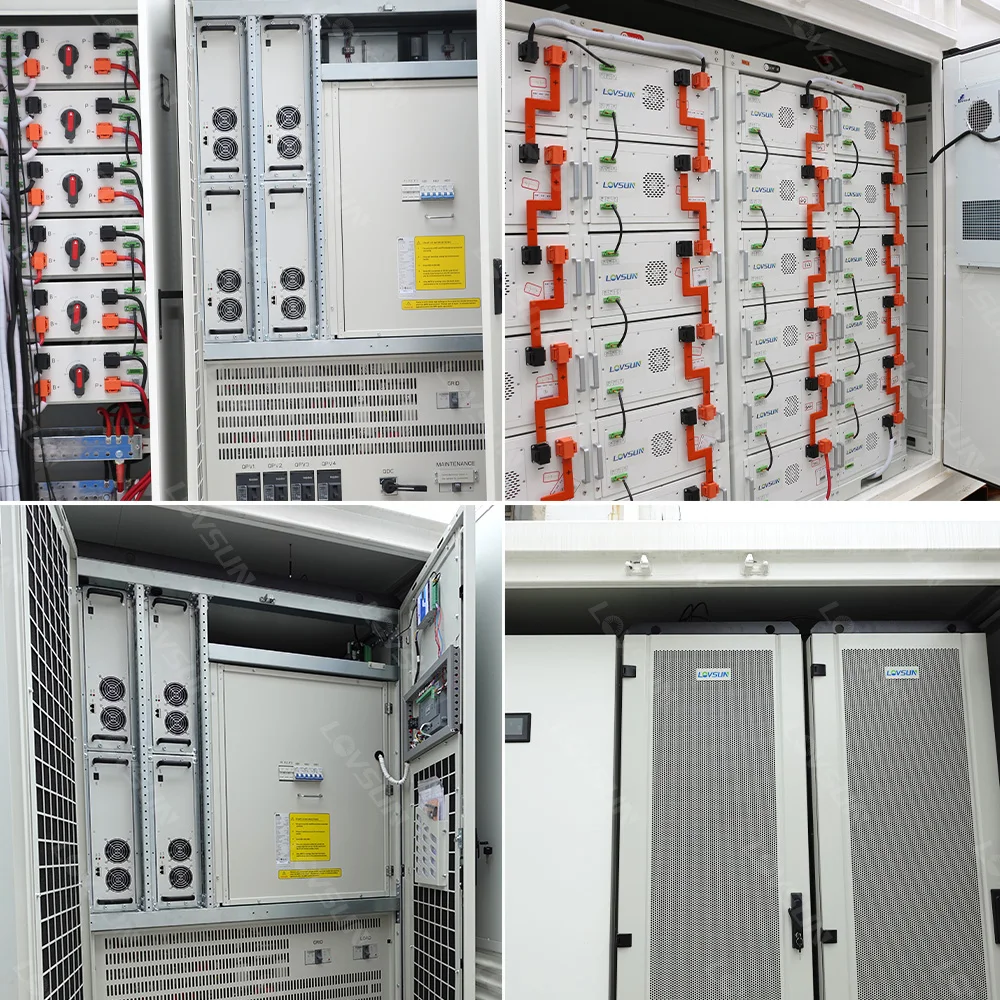 Container Energy Storage Battery System 1mwh 2mwh 3mwh 4mwh 5mwh LiFePO4 ESS All in One Battery System 500KW 1MW PCS Inverter