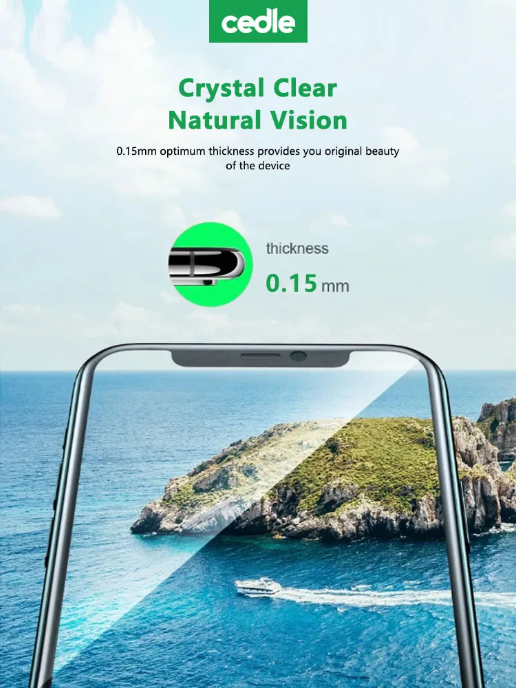 Cedle 120*180mm Hd Pelicula Laminas Micas De Hidrogel Tpu Cutting