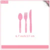 pink fork*10pcs