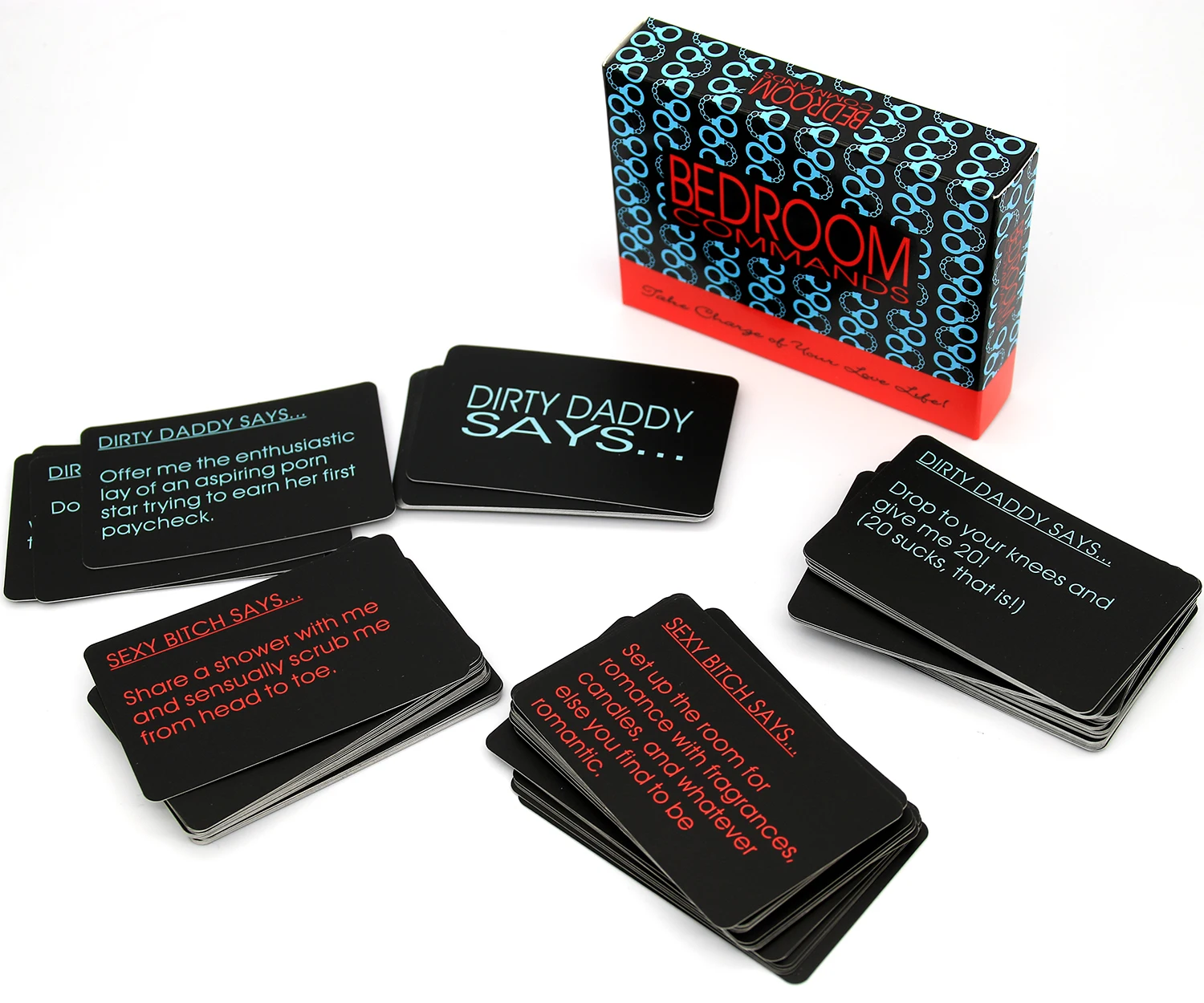 Free Custom Box - a Year of Sex! Sexual Positions Adult Cards Game Foreplay Fun Bedroom Commands 50 Positions of Bedroom Battle