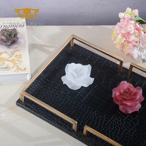 Luxurious Wedding Supplies Rose Quartz Crystal Table Flower Ramadan Craft Gift Set