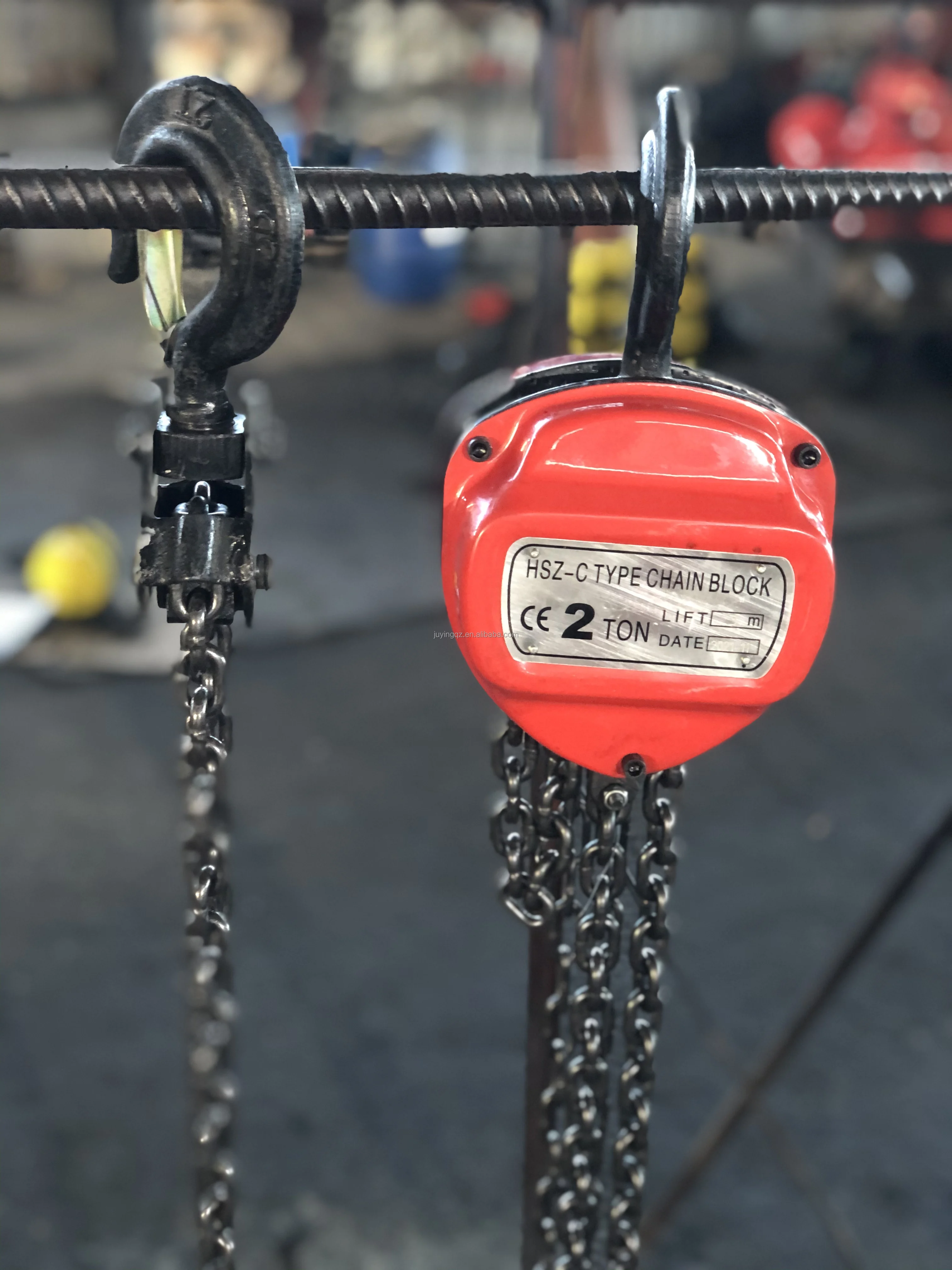 Manual Chain Hoist HSZ Hand Chain Block Pulley Block 2 Tons