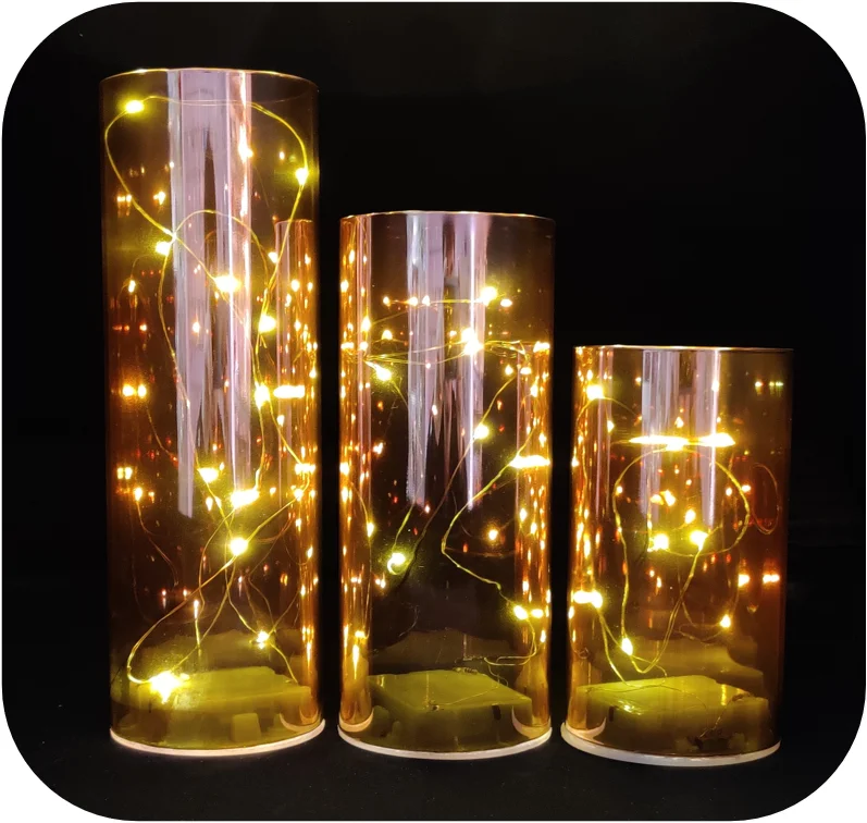 wholesale christmas decoration led glass ball ornaments with high quality supplier