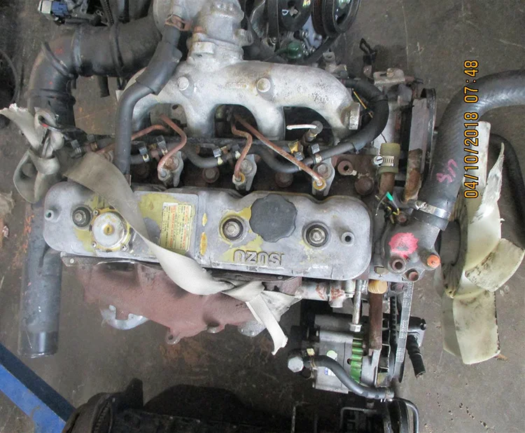 Genuine Diesel Engine Assembly Motor 4jb1 2.8 1040 Truck Parts Jmc 4jb1 Del Motor Used Engines Wholesale Truck
