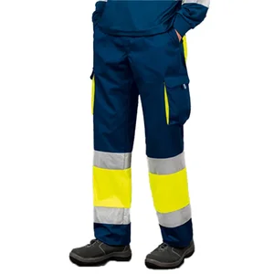 Heavy Duty Engelbert Strauss Utility Polyester Cotton High Visibility Mens Industrial Cargo Work Pants