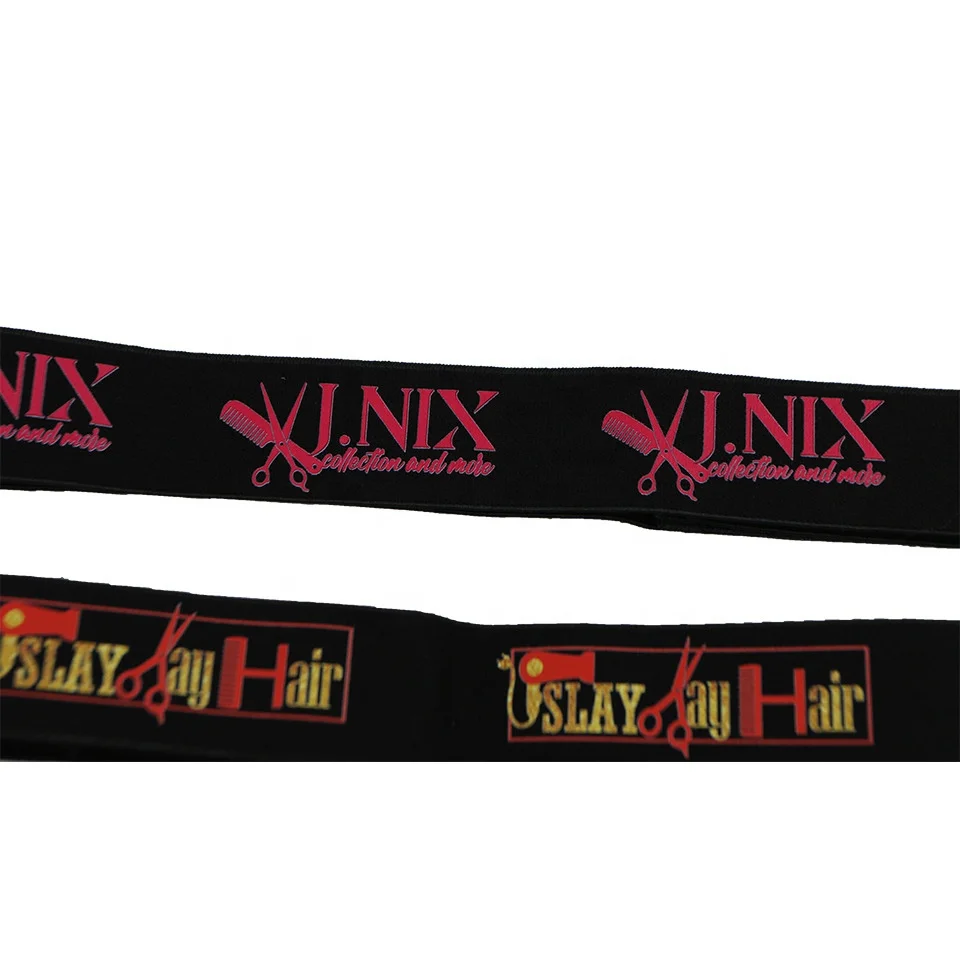 
 Лидер продаж, эластичная лента для волос из спандекса с логотипом на заказ, регулируемый плавкий пояс для париков, сетка для волос, сетка для шитья волос  