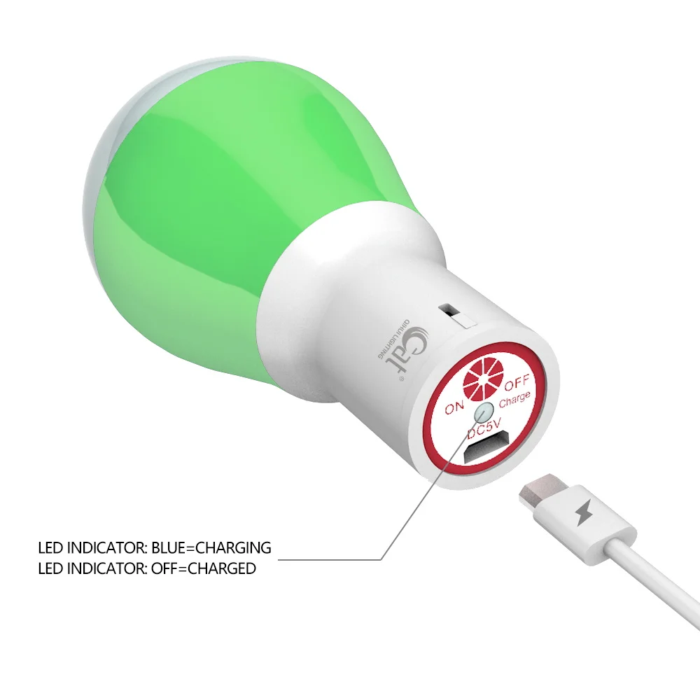 Портативный USB светодиодный аварийный фонарь с источником света пластиковый фонарь для аварийного кемпинга в нескольких цветах