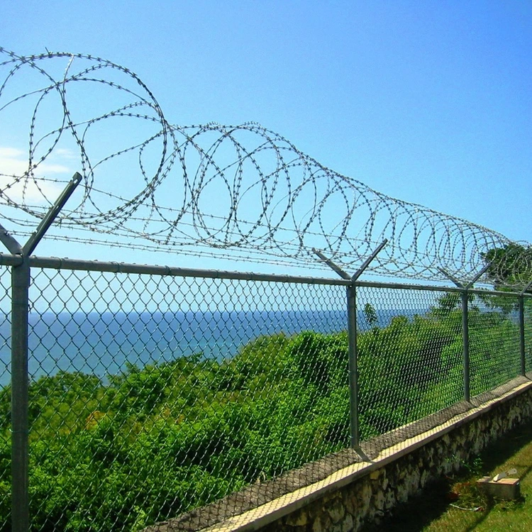 High Quality Concertina Wire Bto 65 Hot Dipped Galvanized Razor Barbed ...