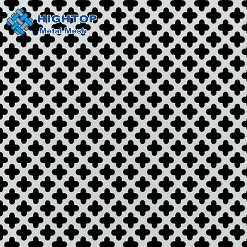 Custom Shape Round Hexagonal Honeycomb Decorative Perforated Metal Steel Panel Aluminium Plate Mesh for Balcony Screen