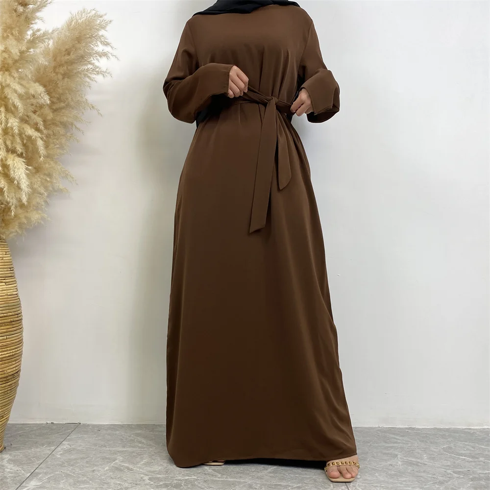 6597# Modest Fashion Muslim Long Dress With Side Pockets Nida Fabric Solid Color Women Clothing| Alibaba.com 6597# Modest Fashion Muslim Long Dress With Side Pockets Nida Fabric Solid Color Women Clothing| Alibaba.com