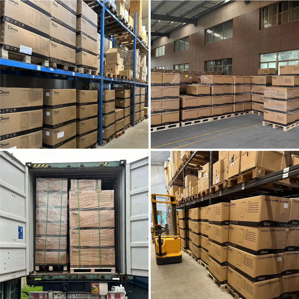 Deye 3 Phase Hybrid Power Inverters 8Kw 16Kw 24Kw High Efficiency High Quality Solar Inverter
