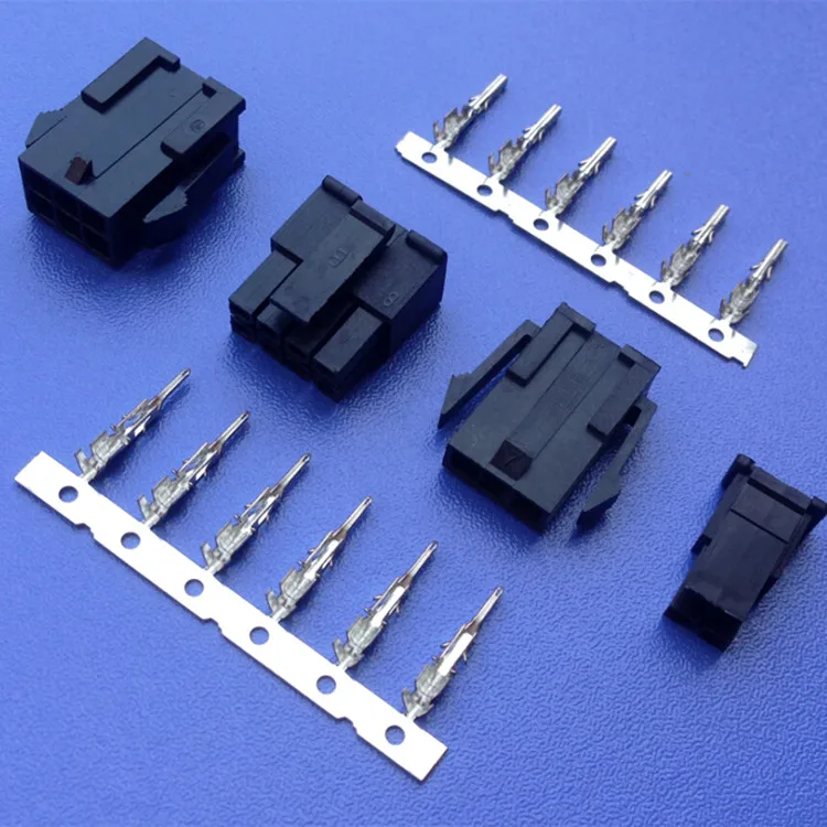 Wire To Board Connector Molex 3.0mm Connector For Molex 2 4 6 8 10 18