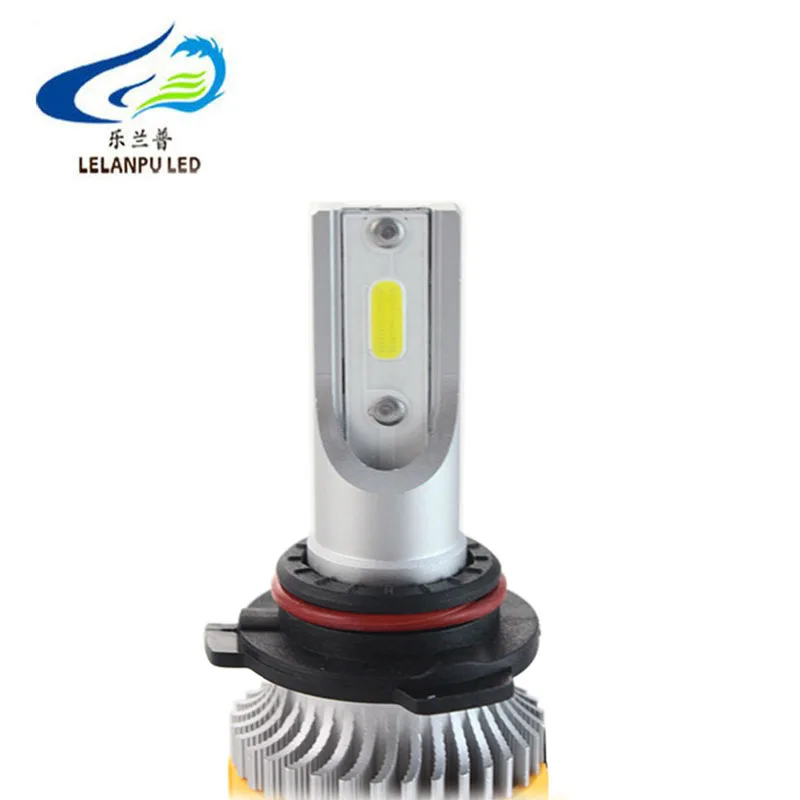 Automotive Lighting System K6 Led Headlight COB Chip 4000LM 40W Led Light Bulb Waterproof IP67 in Fan Cooling Universal