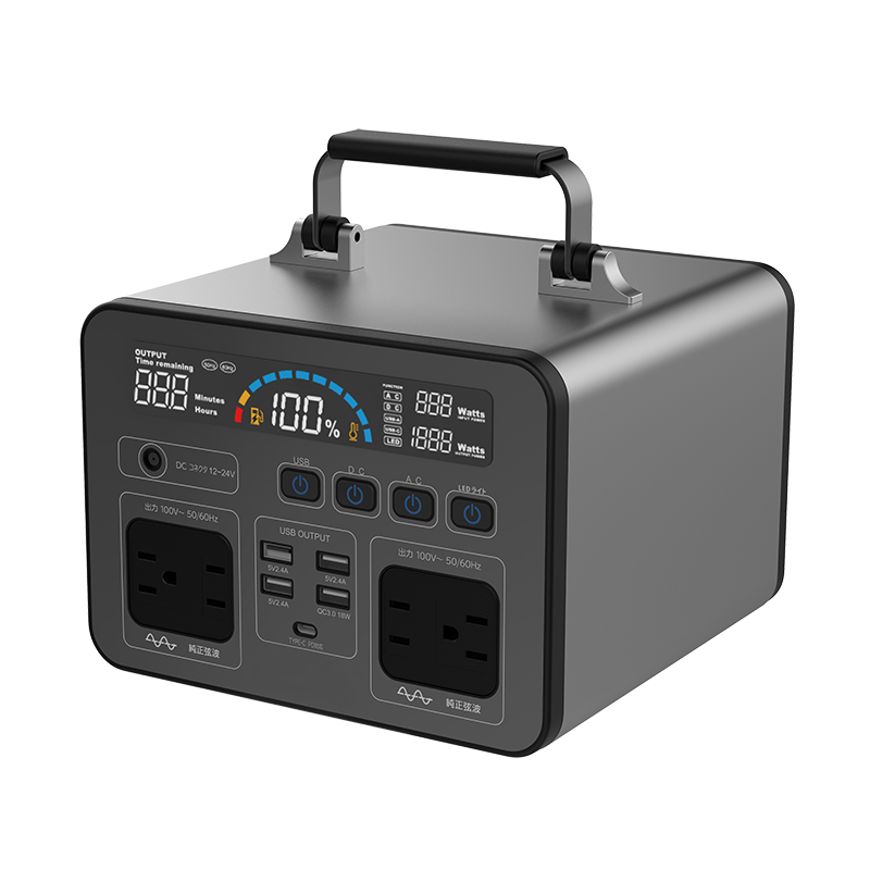 High capacity outdoor Portable solar rechargeable 500wh/135000mAh Lithium Battery power stationn portable solar generator