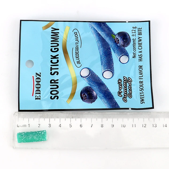 Sour stick gummy