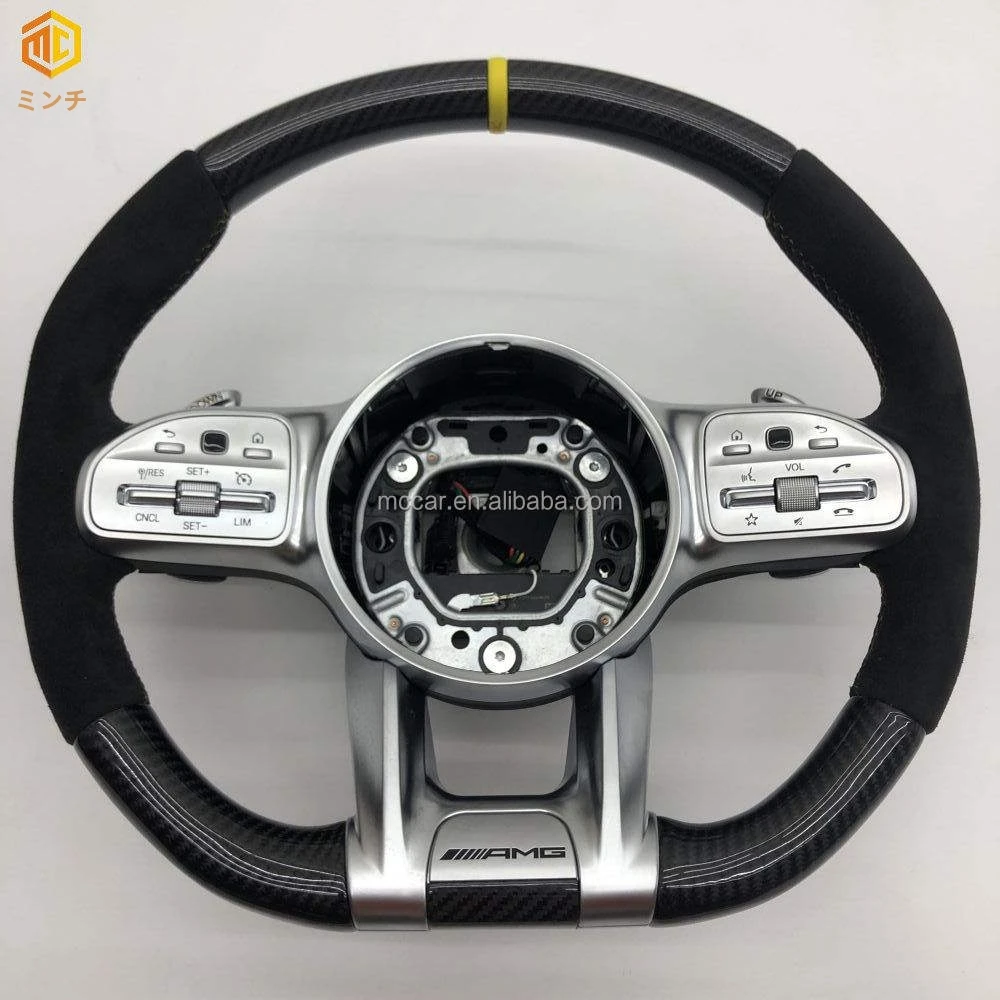 Custom Carbon Fiber Steering Wheel For Mercedes-benz Amg 809, Oem
